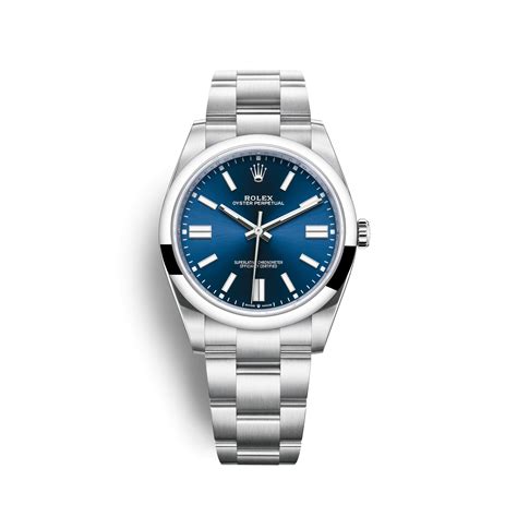 rolex 124300 silver|Rolex 124300 blue.